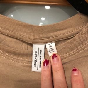 & Other Stories Cropped Tee